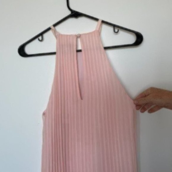 LIKELY Chester Pleated Chiffon Maxi Dress Size 4 - Picture 6 of 9